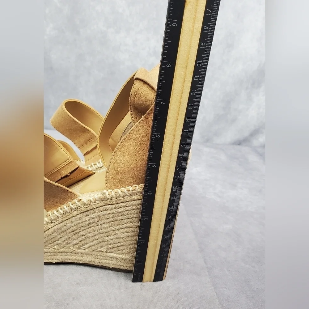 INC Womens Catiana Platform Ankle Strap‎ Wedge Sandals Size 8.5M
